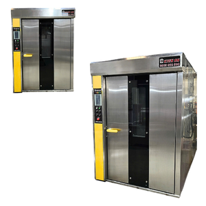 Easy to Operate <b>Oven</b> for <b>Baking</b> Bread 32 Trays With Trolley 380V 220V Rotary <b>Oven</b> Industrial <b>Oven</b> Kien an Vietnam Factory - Product Image 1