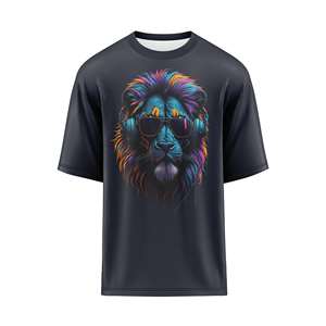 Camisetas Extra Grandes al por Mayor, Diseño Personalizado, Hombros Caídos, Transpirables, el Mejor Servicio, Fabricación en Pakistán - Product Image 2