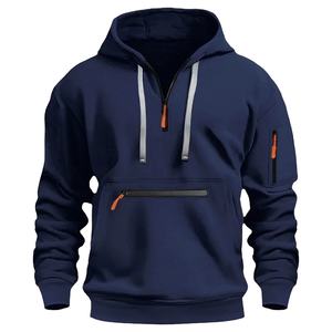 Sudadera Casual de Moda para Hombre con Bolsillo en el Brazo y Diseño de Cordón Ajustable, Fabricada por BS 2026 - Product Image 2