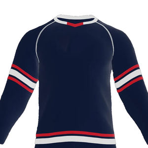 Uniformes de crosse sublimés par coutume en 100% tissus de maille de polyester/shorts sublimés de lacrosse en maille de polyester - Product Image 3