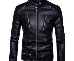 Chaqueta de Cuero para Hombre, Transpirable, Abrigada para Invierno, Estilo Casual, a Precio Razonable - Product Image 6