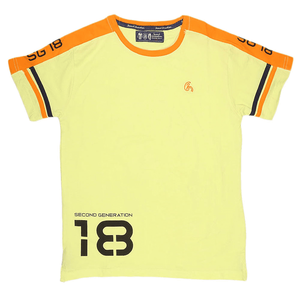 T-shirt à manches courtes pour garçons - Jaune - Product Image 1