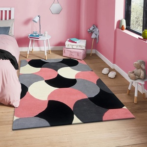 CARPET <b>RUGS</b> Modern high Design Hand-<b>tufted</b> 100% Wool Handmade Area <b>Rug</b> Balloon Pattern Carpet for Home Kids use Customize Size - Product Image 2