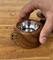 Brûleur d'encens en bois et acrylique Bakhoor de qualité supérieure pour la maison et le bureau