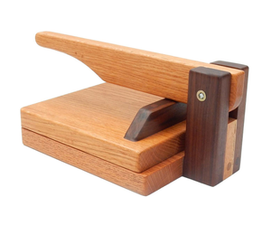Utensilios de cocina, máquina para hacer masa de madera, prensa para tortillas de madera giratoria, prensa para burritos y masa - Product Image 3