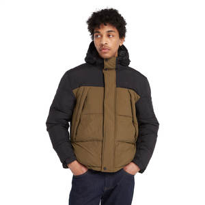 Vente en gros de blazers en cuir décorés de fourrure de mouton décontractés d'hiver vestes bouffantes coupe-vent col à capuche respirant à fermeture éclair personnalisable - Product Image 1