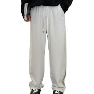 Nouveau <span class=keywords><strong>pantalon</strong></span> <span class=keywords><strong>cargo</strong></span> de jogging ample et robuste en coton et nylon noir kaki avec poches, idéal pour la gym, uniforme pour garçons et hommes, collection 2026 - Product Image 1