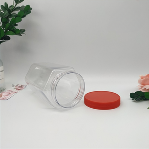 ขวดโหลแก้วใสทรงหกเหลี่ยมขนาด400มล.-64มม. 25ก. บรรจุภัณฑ์อาหารกระป๋องพิมพ์โลโก้ได้ตามต้องการ - Product Image 4