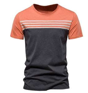 เสื้อยืดสีพื้นสำหรับผู้ชายเสื้อยืดสีพื้นสำหรับผู้ชายคอกลมแต่งซับในตามสั่ง - Product Image 2