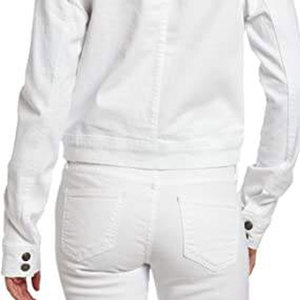 Private Label New Arrival Women Cotton Knitted Jeans Jacket Custom Design Durable Breathable Eco-Friendly Outdoor Wear Export - Product Image 6