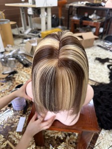 Perruque bob de cheveux humains 100 bon marché avec fermeture à lacet bang vendeurs de perruque lac frontal cheveux bruts vietnamiens svolna bob perruque droite soyeuse - Product Image 4