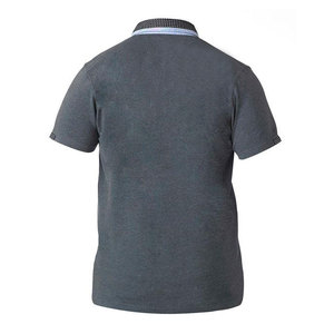 Polo de Punto de Manga Corta para Hombre, Diseño Casual a Rayas con Bloques de Color, Corte Regular - Product Image 6
