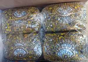 Firoja กระเป๋าคลัทช์สไตล์โบฮีเมียน, กระเป๋าคลัทช์กระเป๋าถือดีไซน์อินเดียงานหัตถกรรมราวัตแบบพกพา BG-1003 - Product Image 4