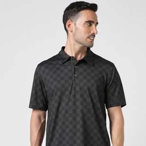 Polo de golf de alto rendimiento para hombre, tejido absorbente de humedad y de secado rápido, perfecto para deportes y ropa informal - Product Image 5