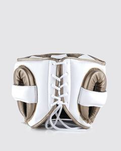 Equipo de entrenamiento de boxeo profesional más vendido personalizado de cuero genuino protector de cabeza de cara completa protección facial equipo de cabeza - Product Image 5