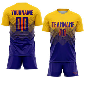 Uniformes de Fútbol Personalizables al Por Mayor, Conjuntos de Alta Calidad, Ecológicos, Duraderos, 100% Poliéster, Ligeros, Transpirables e Impermeables - Product Image 1