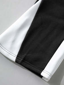 Ensemble de survêtement décontracté Street Wear pour hommes, sweat-shirts à capuche vintage noirs pour hommes et pantalons à cordon de serrage - Product Image 4