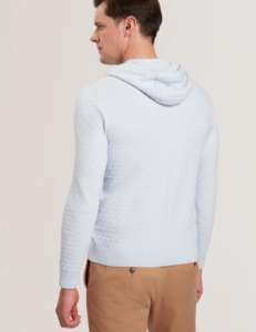 Sudadera con capucha de mezcla de lana orgánica personalizable para hombre, jersey de calle con capucha para la temporada de invierno - Product Image 4