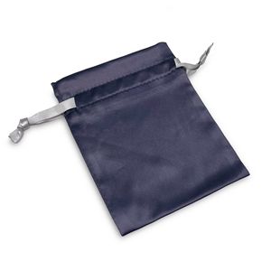 Sac à lunettes à cordon en microfibre avec logo personnalisé - Product Image 1