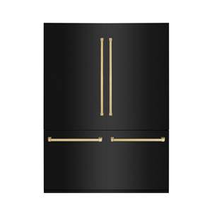 Réfrigérateur à porte française avec congélateur inférieur Autograph Edition 60 pouces, 32,2 pieds cubes Distributeur d'eau et machine à glaçons sans givre de grande capacité - Product Image 1
