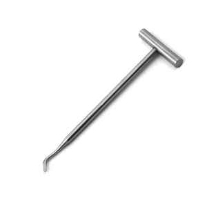 Élévateur dentaire manuel en acier Potts, instruments chirurgicaux d'extraction dentaire, lot de 3, certifié CE Classe I - Product Image 5