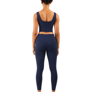 Personnalisé 2 pièces entraînement Yoga ensemble sans couture vêtements d'entraînement à vendre meilleure vente femmes sport Fitness Yoga porter ensemble - Product Image 4
