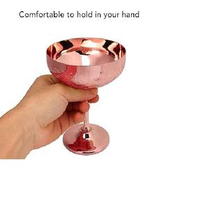 Vidrio de cobre de última llegada para Bar & Wine para el mejor pulido y pieza única para tamaño personalizado para fiestas y uso en hoteles - Product Image 3