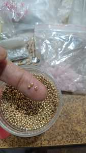 Custom Made Stainless Steel Round <b>Beads</b> with Copper Plating in 2mm+ Sizes for Jewelry Designers & <b>Bead</b> Stores Resale - Product Image 6