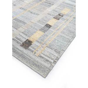 Alfombras de Lana Anudadas a Mano en Color Beige Marrón, Modelo Re-1172, Alfombra Afgana Abstracta Rectangular Hecha a Mano para Dormitorio, Pasillo, Hogar - Product Image 2