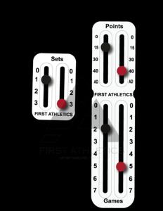 Suivi de score pour raquette de padel, design manuel et léger, facile à utiliser, First Athletics FA-SR-022, logo personnalisé pour le sport - Product Image 6