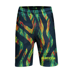 Short de sport taille haute pour femme Vêtements de sport de fitness en coton respirant avec fermeture à la taille élastique Logo personnalisé Service OEM - Product Image 1