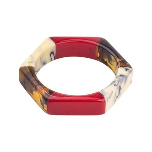 Gava-Pulseras de resina para mujer, joyería de resina mixta, artesanía, mejor producto en venta - Product Image 3