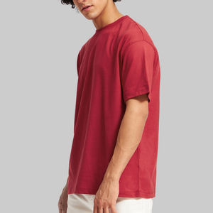 Camisetas Personalizadas ODM 100% Algodón Cuello Redondo Bordado Personalizado Impresión Serigráfica Camisetas para Hombre-Ligeras Ecológicas - Product Image 6