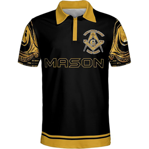 Personalized Masonic White Compass Symbol <b>Men</b> & Women Polo <b>Shirt</b> High Quality Custom Made Short Sleeves 2025 <b>Men's</b> Polo <b>Shirts</b> - Product Image 5