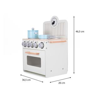 ROBINCOOL Juguete de Cocina de Madera 32 X 26 X Cocinita con Horno y Accesorios Incluidos - Product Image 4