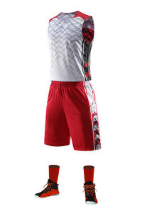 Uniforme de basket-ball de haute qualité pour hommes, impression par sublimation, léger et très demandé, vente en gros - Product Image 3