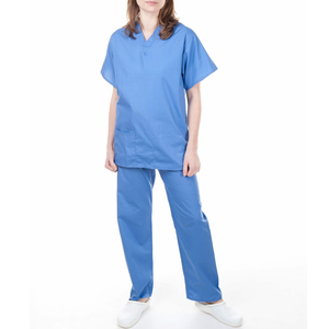 Uniformes médicaux haut de gamme, confortables toute la journée, le tissu antimicrobien assure l'hygiène, y compris les poches utilitaires et réglable - Product Image 1