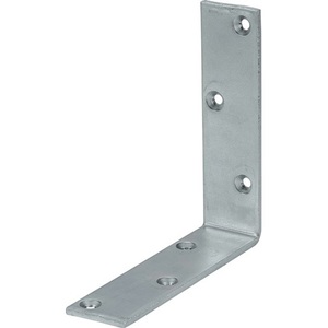 VORMANN Blue Zinc Plated Steel <b>Storage</b> <b>Shelves</b> Beam Angle L100x100mm Width 40mm Thickness 5mm Pack Size 10 - Product Image 1