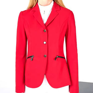 Veste de compétition en polyester personnalisable pour femmes, vêtements d'équitation haut de gamme en gros pour l'équitation et les produits équestres - Product Image 1