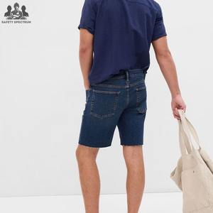Shorts en jean pour hommes 2025 – Qualité supérieure, 100 % coton, uni, décontracté, braguette boutonnée, respirant, séchage rapide, prix bas, fabrication usine - Product Image 5