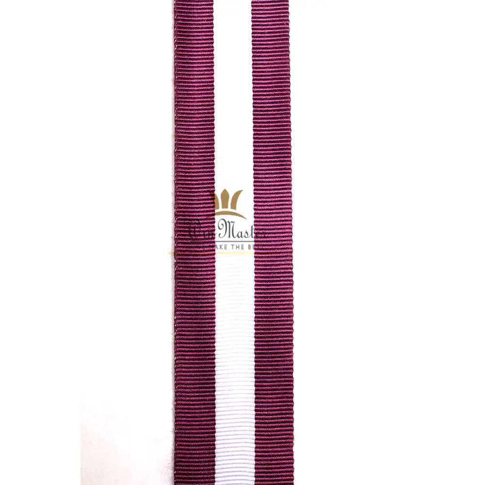 OEM High Quality Medal Moire Ribbon for Rank Bars Decoration Scouts Awards and Decoration Medal Ribbons Awards medal ribbon