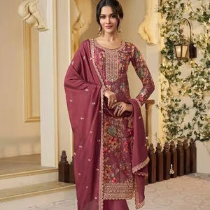 Nouvelle Collection de Robe de Mariée Salwar Kameez avec Duptta pour Festival Disponible à un Prix Abordable - Product Image 1