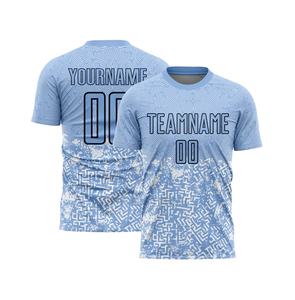 Camiseta de Fútbol Personalizada, Camisetas Deportivas de Fútbol para Hombre, Camisetas de Fútbol con Logotipo Personalizado por Sublimación, Camiseta de Fútbol en Blanco con Logotipo Personalizado, OEM ODM - Product Image 3