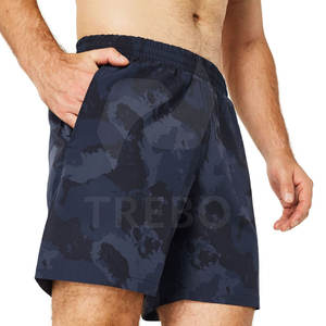 Best Selling Men's Sports <b>Shorts</b> Elastic <b>Waist</b> Closure Quick Dry & Breathable Made of Spandex Fabric <b>Low</b> MOQ - Product Image 3