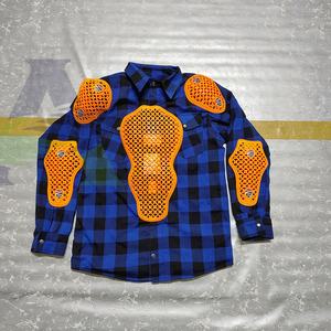 Chemise de moto de qualité supérieure, doublure en flanelle douce entièrement en aramide et protection, chemises de moto pour les motards - Product Image 3