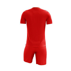 Uniforme de football personnalisé de style professionnel, sublimation, tissu 100% polyester, lisse, séchage rapide, respirant, pour un jeu intense en extérieur - Product Image 3