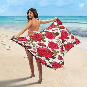Sarong classique en polyester léger pour la plage et les vacances - Product Image 2