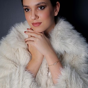 Rectangle Design Baguette <b>Charm</b> Bracelet Turkish Wholesale Handmade 925 Sterling Silver Jewelry - Product Image 3