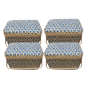 El mejor producto aporta un toque de naturaleza en interiores con cestas artesanales de bambú para cualquier propósito con alta calidad - Product Image 1