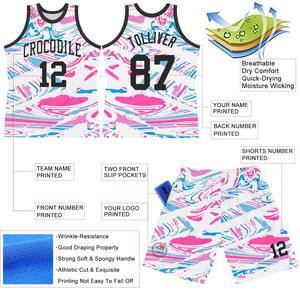 Top Baloncesto Jerseys Uniformes Conjuntos Sublimación Baloncesto Jersey Baloncesto Reversible Jerseys Personalizado - Product Image 3